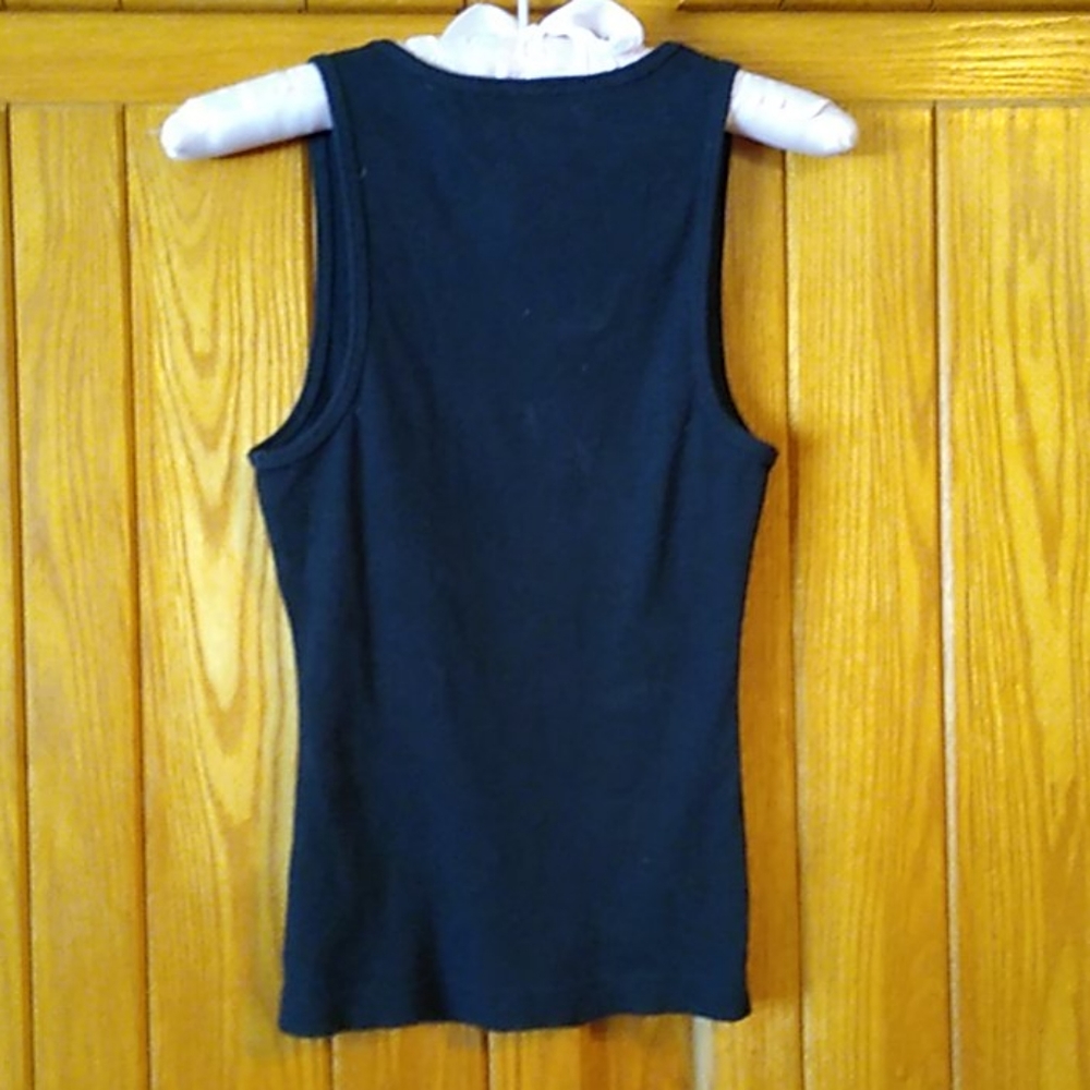 'Bride' Ribbed Tank Top. Size L - Picture 3 of 5